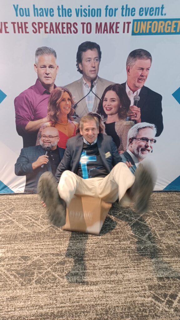 Gordon Douglas falling and being funny