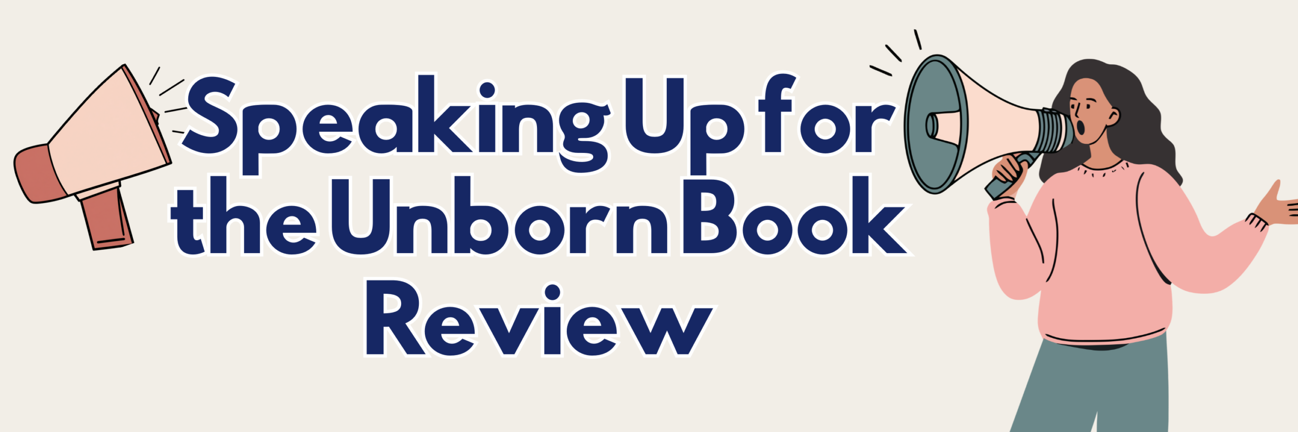 Speaking Up for the Unborn Book Review Banner